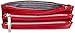 Table Treasure Tri Zip Wristlet Dynasty Red, One Size