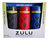 Zulu High Performance Water Bottle (3 Bottles)