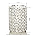 VINCIGANT Silver Decorative Flower Vases Candle Lantern for Coffee Table Centerpieces,Gifts for Anniversary/Wedding/Christmas