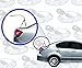 Two Rear Trunk Lid Gas Charged Lift Supports For 01-06 Chrysler Sebring, 06-10 Dodge Charger, 01-06 Dodge Stratus Vehicles Without Spoiler Non-Convertible Models. WGS-156-2