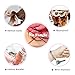 Spiral Hair Ties Traceless No Crease, Coil Hair Ties, Phone Cord Hair Ties, Hair Coils, KeyChain Bracelet Hair Ties, Colorful Ponytail Holder, Rubber Bands for Women Girls With 2 Black Hair Elastics