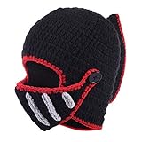Vbiger Beard Hat Beanie Caps Knit Hat Winter Warm Octopus Hat Windproof Funny For Men&Women (Roman hat)