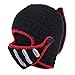 VBIGER Beard Hat Beanie Caps Knit Hat Winter Warm Octopus Hat Windproof Funny For Men&Women (Roman Hat)