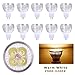 Lot of 10 PCS 12V 4W MR16 LED Bulbs - 3200K Warm White LED Spotlights - 50Watt Equivalent - 330 Lumen 60 Degree Beam Angle for Landscape, Recessed, Track lighting