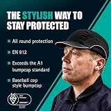 JSP Hardcap A1+ Bump Cap 5cm Peak EN812:2019 A1 Low Profile view 2