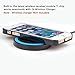 Antye Qi Wireless Charging Receiver Case for iPhone SE 5 5S, Leather Finish Slim Fit Back Cover with Flexible Connector