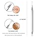HeyBeauty Blackhead Remover Tools Kit with 10 PCS Alcohol Cotton Pads, Professional 5 in 1 Whiteheads Blemish Comedones Acne Zit Pimple Treatment Tools