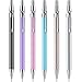 18 Pieces Mechanical Pencil Set 0.7 mm, Assorted Colors,12 Pieces Mechanical Pencils and 6 Tubes Lead Refills for Office and School