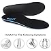 Orthotic Insoles for Flat Feet by SQHT, Fight Against Plantar Fasciitis, Relieve Feet Pain, Heel Pain and Pronation for Men and Women (M - Women’s 9.5-11 | Men’s 8.5-10)