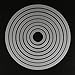Whitelotous Cutting Dies Cut Dies Stencil Metal Template Mould for DIY Scrapbook Album Paper Card (8 pcs Circles)