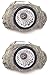 Solar Powered Rock Landscaping Spot 3-LED Light Garden Outdoor Stone Patio Sun (2)