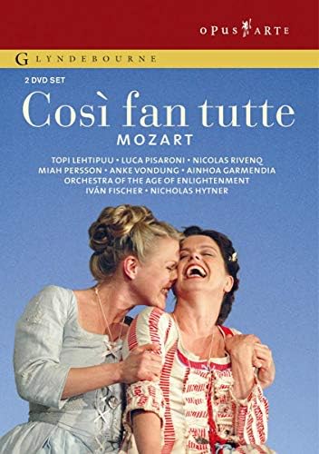 Amazon.com: Mozart: Cosi Fan Tutte : Wolf, Cambreling, Shimell