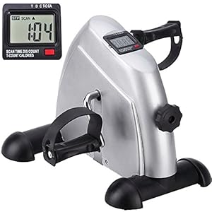 himaly-Mini-Exercise-Bike-Portable-Home-Pedal-Exerciser-Gym-Fitness-Leg-Arm-Training-Adjustable-Resistance-with-LCD-Display-for-Women-and-Men Mini Exercise Bike Pedal Exerciser Portable Home Office Leg Arm foot Cycle Bike with LCD Display & Adjustable Resistance…