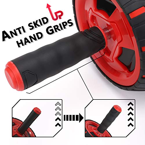 Ab Roller, Core Exercise Stomach Abdominal Power Trainer Spring Back