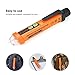 Meterk Electric Voltage Tester Non-Contact 12V-1000V Voltage Detector Pen with Alarm Mode & Live/Null Wire Judgment, LED Flashlight Beeper Multi-sensor Safe Voltage Measuring Indicator