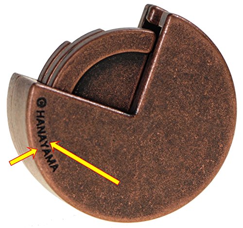 CAKE Hanayama Cast Metal Brain Teaser Puzzle _ New 2017 Design _ Level 4 Difficulty Rating