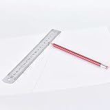 SZCXDKJ 3 Piece Stainless Steel Metal Ruler Set 30cm 20cm 15cm view 7
