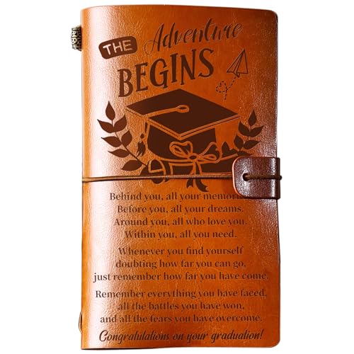 PRSTENLY Graduation Gifts Leather Journal