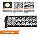Rigidhorse LED Light Bar Kit 52 Inch 22 Inch Triple Row Flood Spot Beam Combo 32000LM 6500k 4PCS 4 Inch LED Cube Pods IP68 Chip Fog Offroad Work Driving LED Light Bars for Truck SUV ATV 4x4