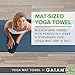 Gaiam Microfiber Yoga Mat Towel, Mulberrythumb 2