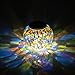 Pandawill Mosaic Glass Solar Powered Table Light,Waterproof Glass Ball Led Light With Color Changing For Outdoor Lawn ,Yard,Festival Decorations