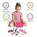 PixieCrush Pretend Play Makeup Kit. Designer Girls Love Set Heart Bag