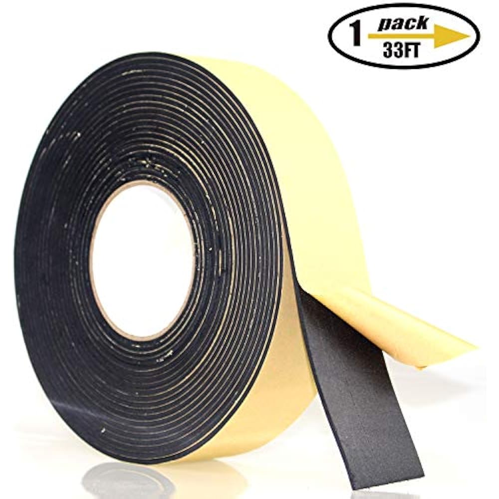 Foam Insulation Tape Adhesive, Seal, Doors, Weatherstrip ...