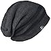 FORBUSITE Men Knit Slouchy Beanie Hat for Winter Summer, Oversized B318 Charcoal