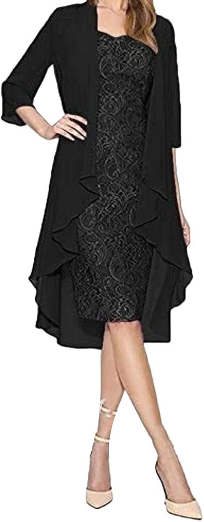 dress length cardigan