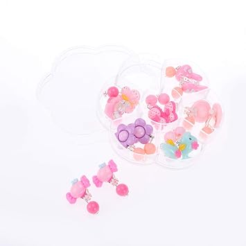 Amazon Co Jp Winomo イヤリング クリップ 揺れる 女の子 イヤリング