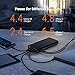 EasyAcc 20000mAh USB C Portable Charger, 18W Quick Charge Power Bank (5A Input, 6A Output) Fast Recharge External Battery Pack, Black
