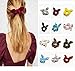 Chloven 25 Pack Hair Scrunchies Velvet Elastic Hair Bands Scrunchy Hair Ties Ropes Scrunchies for Women Girls Bunny Headband, Rabbit Ear Bow Scrunchies