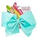 Claire's Girl's JoJo Siwa Large Rhinestone Mint Signature Hair Bow