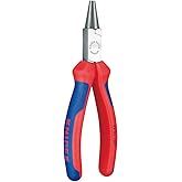 KNIPEX 22 02 160 Round Nose Pliers, Comfort Grip Handles 6.25-Inch