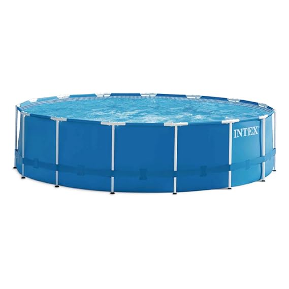 Intex 28236 Metal Frame Piscina Fuoriterra Rotonda 457 X 122 Cm