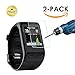 KIMILAR Screen Protector Compatible with Garmin vivoactive HR Tempered Glass Screen Protector, 2-Packs Premium HD Clear Film Ultra High Definition Invisible and Anti-Bubble Crystal Shield