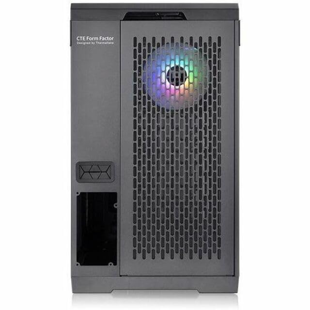 Thermaltake CTE C750 TG ARGB E-ATX Full Tower with Centralized Thermal Efficiency Design; 3x140mm CT140 ARGB Fans Pre-Installed; Tempered Glass Front & Side Panel; CA-1X6-00F1WN-01; Black
