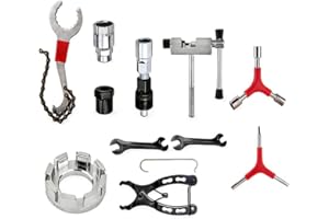 11 Pcs Bike Tool Kit for Trek Dual Sport+ 2 2022, Bicycle Repair Tools, Portable Mountain Bike Tool Kit with 3-in-1 Cassette 
