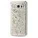 Galaxy Note 5 Case- MOLLYCOOCLE Colorful Bling Glitter Spark Shell inner Design Soft TPU Bumper Full Edge Protection Scratch Resistant Protective Clear Ultra Cover for Samsung Galaxy Note 5 -Silver