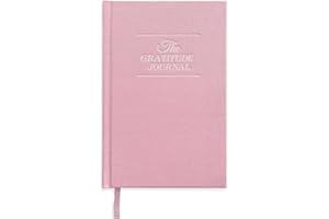 The Gratitude Journal RUIFUNETEK A5 Daily Gratitude-Journals, Effective Hardcover Gratitude&Journal, Five Minutes Guide Daily