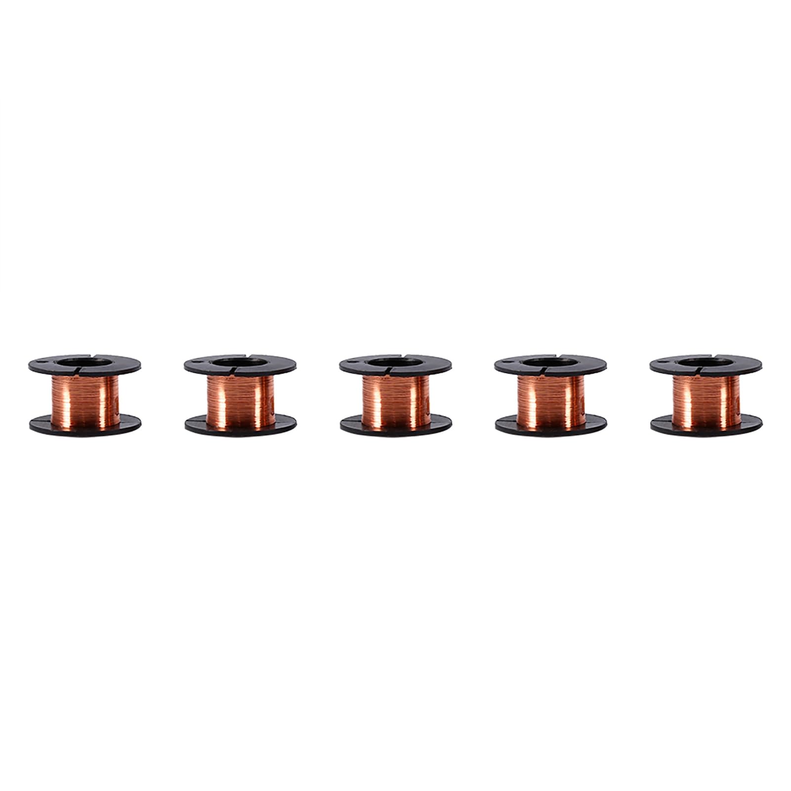 5pcs 0.1mm Copper Wire Enameled Winding Wire Magnet Wire 0.1mm Length 15m