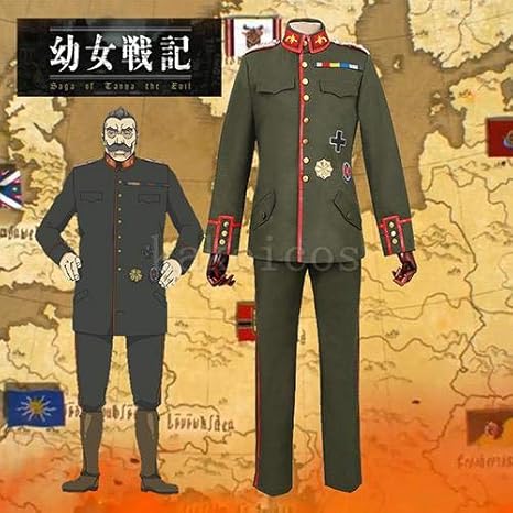 Amazon 幼女戦記 ハンス フォン ゼートゥーア コスプレ衣装 コスプレ 仮装 通販