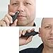 Nose Hair Trimmer for Men for removal of all those stray facial body hairs without pulling & tugging using our dual-edge stainless-steel blades technology, Sleek & ergonomic design
