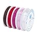 10pcs Rolls Mixed Color Elastic Cord Strong Stretchy Beading Thread String DIY Jewellery Making--0.6mm