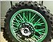 Spoke Skins Motocross Dirt Bike Enduro Wheel RIM SPOKE Shrouds SKINS COVERS for HONDA 125, SUZUKI 250, YAMAHA 450, KAWASAKI 500
