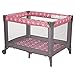 Cosco Funsport Compact Portable Playard, Lightweight, Easy Set up, Foldable Baby Playpen with Carry Bag, Posey Pop