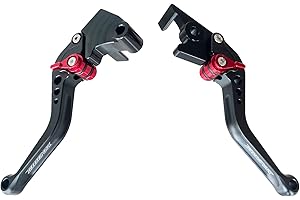 RIDE IT FOREVER Short Brake Clutch Levers for Ninja 250R 08-12, Ninja300R Z300 13-18,Ninja 400 Z400 18-22,Z250/SL 16-17,Z125 pro 17-20,KLX125 10-16,KLX250/D-TRACKER 08-16,Ninja 500 2024 2025, KLX300SM 20-22