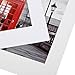 ONE WALL 11x14 Picture Frame with Mats Display 8x10 or 5x7 Photo, White Wood Frame with Tempered Glass for Wall and Tabletop - Mounting Hardware Included