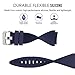 Bands for Samsung Gear S3 Frontier/Classic Watch Silicone Bracelet, Sports Silicone Band Strap Replacement Wristband For Samsung Gear S3 Frontier / S3 Classic (Dark Blue)