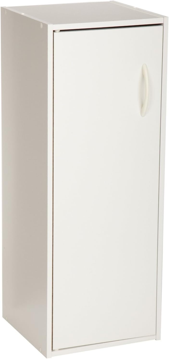 ClosetMaid 8988 Stackable 1-Door Organizer, White: Home & Kitchen